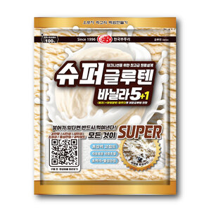 [한국부푸리] 슈퍼글루텐 바닐라 5+1 : 어분파우더 동봉